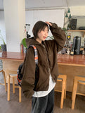 [unisex] Nehiko two-way work hood zip-up jumper