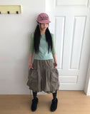 Robo Balloon Pumpkin Big Pocket Skirt
