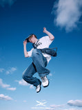 PINCH WIND SEMI WIDE DENIM PANTS