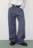 VINTAGE DYEING ZIPPER PANTS