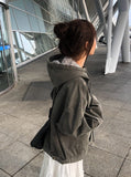 Coron Pigment Over Hood Jacket