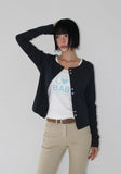 MIX BUTTON CARDIGAN
