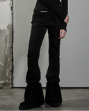 MONO RIB FOLDING PANTS