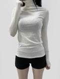 Naco Angora Turtleneck Tee