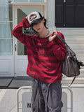 [LAN ARCHIVE] Lettering Stripe Knit