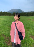 [unisex] Ningpo Color Plain Over Shirt