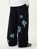 STILL FLOWER Training Wide Pants