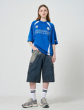 Sporty Mesh Raglan T-Shirt