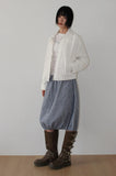 STRAP HIGH NECK BLOUSON