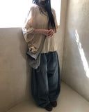 Tamami Balloon Wide Denim Pants