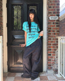 Hichel Washed Wide Pants