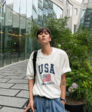 USA washing short sleeve