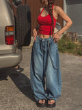 Soma Chain Balloon Denim Pants