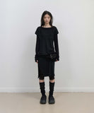 Halter Strap Long Sleeve