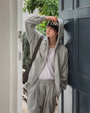 Kevin Track Hood Zip-Up
