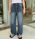 Myoku Vintage Straight Denim Pants
