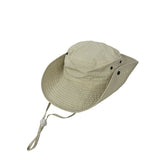 Plain Nylon Safari Bucket Hat