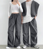 Basrak Legit Big Size Couple Two-Way Banding Pants