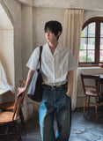 Mobin Punched Short Sleeve Shirt