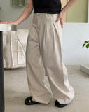 Neoki Color Stripe Wide Cotton Pants