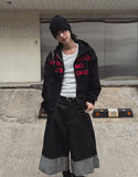 Flag Printing Hood Zip-Up
