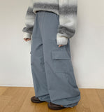 Minne banding cargo wide pants