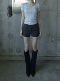 Asheran Two-Button Low Shorts