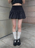 Juri Ribbon Pumpkin Balloon Mini Skirt