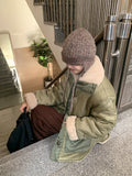 Ecoff High Neck Quilted Wool Padding