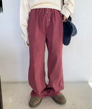 [unisex] Heson Pigment Banding Wide Pants - Pigment ver