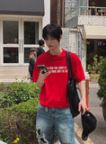 Poit Lettering Short Sleeve T-shirt