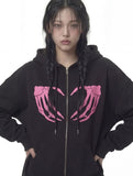 GRVE HEART Hood Zip-Up