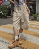 Fresh Pintuck Bermuda Pants