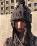 Duri Drop Knit Beanie