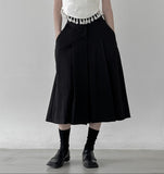 Aru Crop Skirt Pants