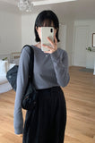 [BAON] Sokai Round Ribbed Tee