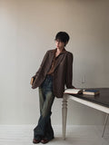 Kona Herringbone Classic Blazer