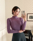 Stella see-through frill polar knit