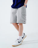 Round Cargo Hard Tag Half Pants
