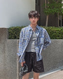 Caden Tartan Check Long Sleeve Shirt
