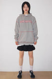 OUT OVERLOCK HOODIE