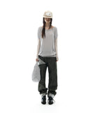 Metal Denim Pants