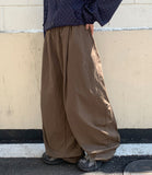 [Unisex] Claire Pintuck Balloon Wide Pants