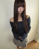 Aest U-neck Burton Ribbed T-shirt