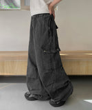 [Unisex] Cordinden Pigment Cargo Wide Pants