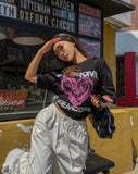 Crack Heart Syndrome Over Short Sleeve