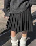 Honda Pleats Midi Skirt