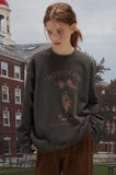 RIBBON CAT Raglan Pigment Sweatshirt
