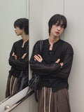 Ken Summer See-Through Warmer Cardigan