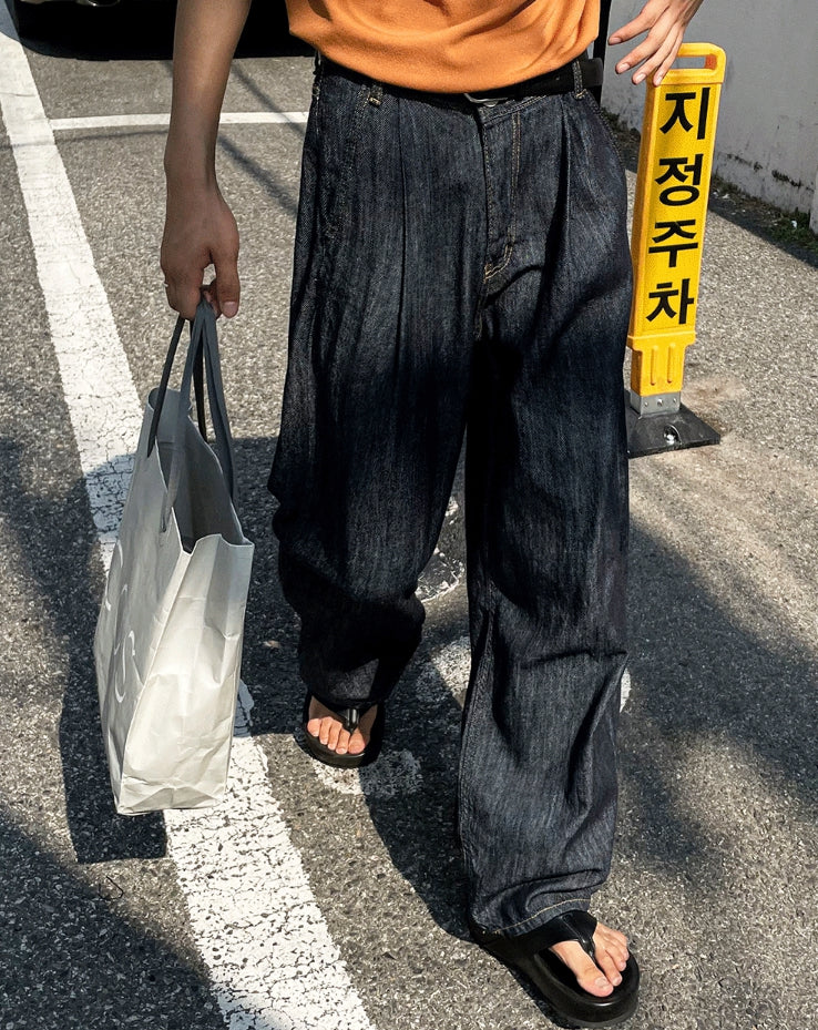 【COSYHARU】Millet Summer Wide Fit Denim COSYHARU (コシハル) - ミレサマーワイドフィットデニム